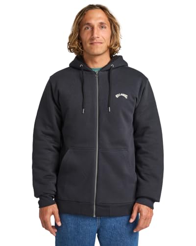 BILLABONG Arch Sherpa Fleece Pullover Schwarz L von Billabong