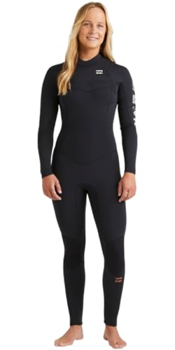 BILLABONG Synergy Natural Neoprenanzug für Damen, 4/3 mm Brust-Reißverschluss, für den Herbst von Billabong