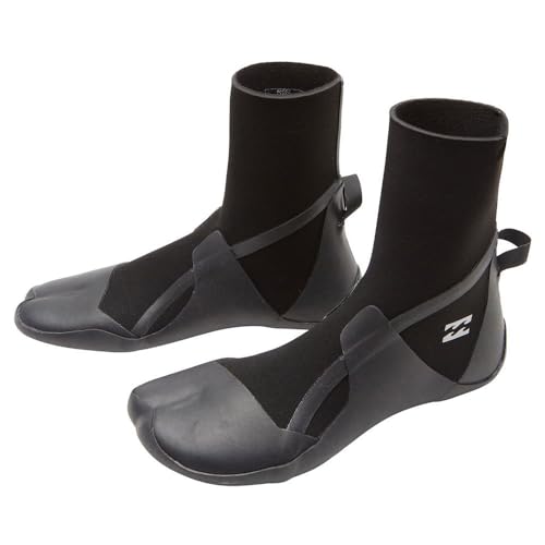 Billabong Absolute 3mm Split Toe Wetsuit Boot ABYWW00109 - Black Hash Mens Footwear Size - 11 von Billabong