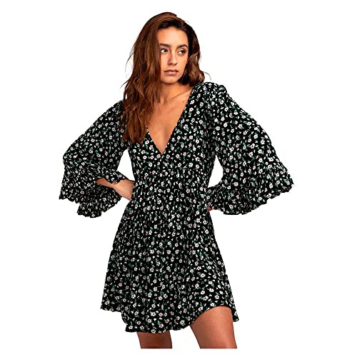 Billabong After Time - Babydoll-Kleid für Frauen Schwarz Billabong After Time - Babydoll-Kleid für Frauen Schwarz von Billabong