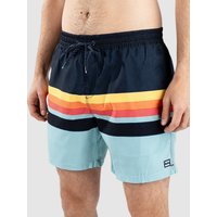 Billabong All Day Htr Stripes Lb Boardshorts blue von Billabong