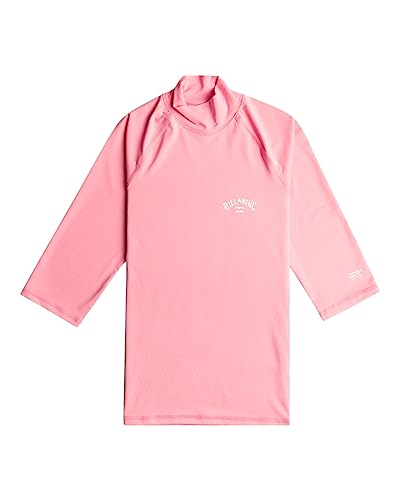 Billabong Tropic Surf - Kurzärmliges Surf-T-Shirt mit UPF 50 für Frauen Rosa von Billabong