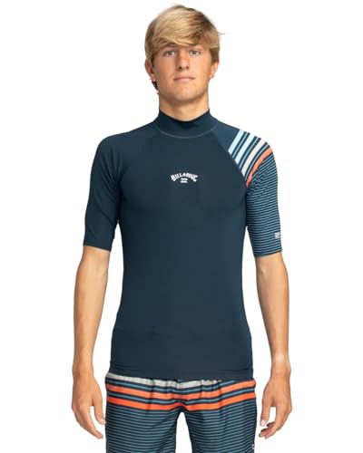 Billabong Contrast - Kurzärmelige UPF 50 Rash Vest für Herren Schwarz Billabong Contrast - Kurzärmelige UPF 50 Rash Vest für Herren Schwarz von Billabong