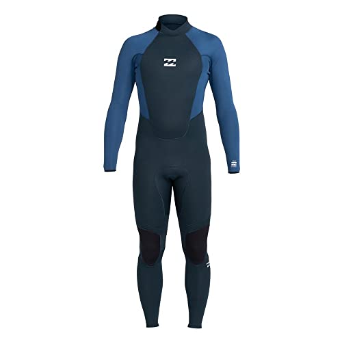 Billabong Mens Intruder 5/4mm Back Zip Wetsuit ABYW100204 - Navy Wetsuit Size - S - Wetsuit Size - S von Billabong