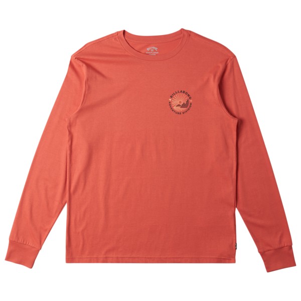 Billabong - Rockies L/S - Longsleeve Gr M rot von Billabong