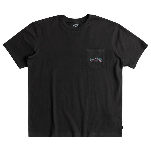 Billabong - Stacked Arch PKT - T-Shirt Gr L schwarz von Billabong