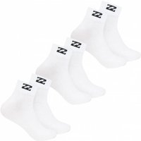Billabong Unisex Quarter Socken 3 Paar weiß BG-19 QUARTER Billabong Unisex Quarter Socken 3 Paar weiß BG-19 QUARTER von Billabong