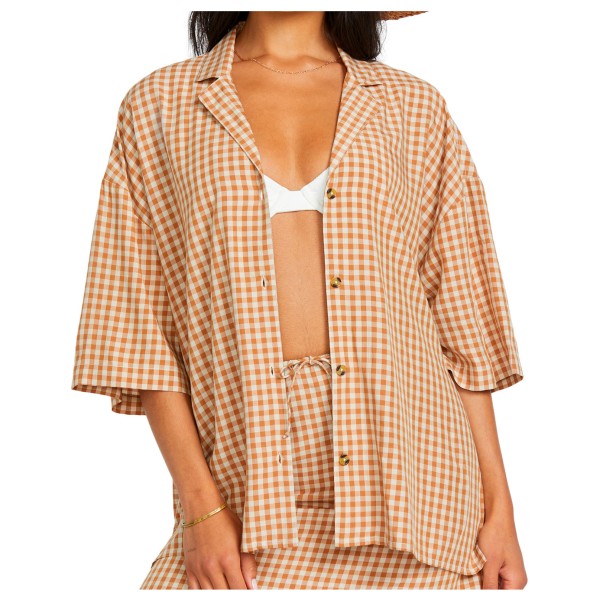 Billabong - Women's Beach Side S/S WVN - Hemd Gr L beige Billabong - Women's Beach Side S/S WVN - Hemd Gr L beige von Billabong