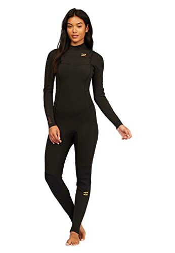 Billabong Womens Synergy 5/4mm Chest Zip Neoprenanzug - Black Tie Dye - Thermal Warm Heat Layers Easy Stretch Billabong Womens Synergy 5/4mm Chest Zip Neoprenanzug - Black Tie Dye - Thermal Warm Heat Layers Easy Stretch von Billabong
