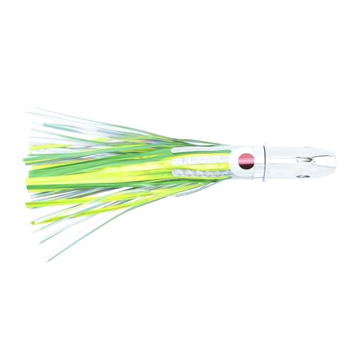 Billy Baits, Rassel & Trollköder, Chartreuse/Grünes Auge, 170 g Kopf, 20,3 cm von Billy Baits