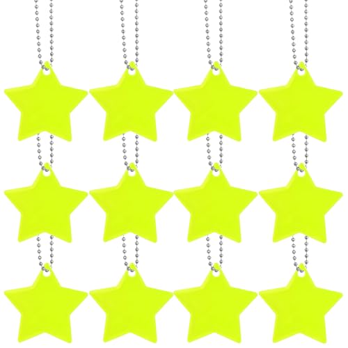 12-Stücke reflektoren kinder reflektoren anhänger,kinder reflektor,für reflektoren schulranzen reflektierender Pentagramm schlüsselanhänger anhänger,schulweg schultasche rucksack sicherheitsreflektor 12-Stücke reflektoren kinder reflektoren anhänger,kinder reflektor,für reflektoren schulranzen reflektierender Pentagramm schlüsselanhänger anhänger,schulweg schultasche rucksack sicherheitsreflektor von BinXiaoQin