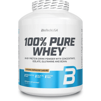 100% Pure Whey - 2270g - Karamell-Cappuccino von BioTech USA