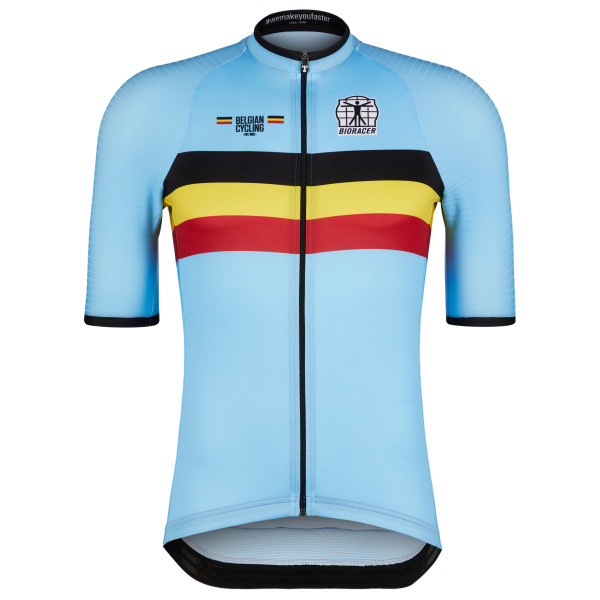 Bioracer - Belgium Icon Classic Jersey - Radtrikot Gr L;M;S;XL;XXL blau von Bioracer