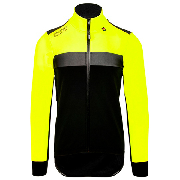 Bioracer - Spitfire Tempest Protect Winter Jacket Fluo - Fahrradjacke Gr S schwarz/gelb von Bioracer