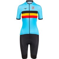 Damen-Set (Radtrikot + Radhose) BELGISCHE NATIONALMANNSCHAFT 2024 Damen-Set (2 von Bioracer