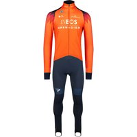 Set (Winterjacke + lange Radhose) INEOS Grenadiers Icon Tempest Training 2023 von Bioracer