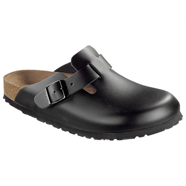 Birkenstock - Boston Natural Leather - Sandalen Gr 41 - Regular schwarz Birkenstock - Boston Natural Leather - Sandalen Gr 41 - Regular schwarz von Birkenstock