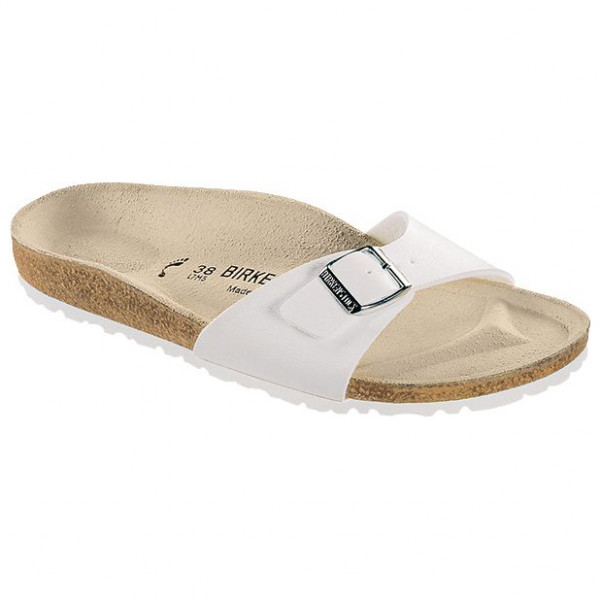 Birkenstock - Madrid BF - Sandalen Gr 39 - Narrow beige von Birkenstock