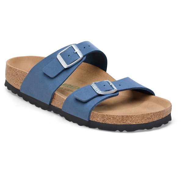 Birkenstock - Women's Sydney SYN Soft Vegan - Sandalen Gr 43 - Narrow blau von Birkenstock