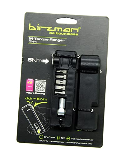 Birzman Unisex's M Torque Ranger 6 Funktionen 5 Nm Werkzeuge, Schwarz, One Size von Birzman