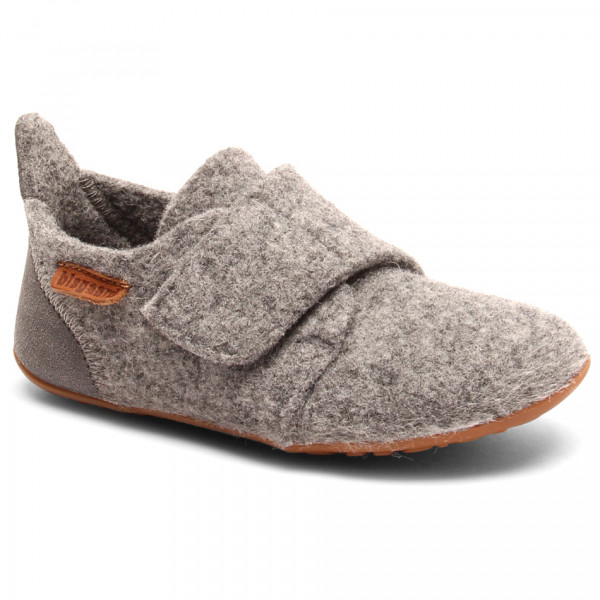 Bisgaard - Kid's Casual Wool - Hüttenschuhe Gr 28 grau von Bisgaard