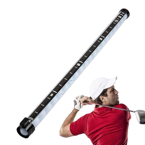 Bitong Golfball-Picker,Golfball-Pickup-Rohr | Golfball-Retriever-Picker | Golf-Picker-Röhre, Golfball-Retriever-Röhre, fasst 21 Bälle, Golfer-Übungs-Pickup-Werkzeug für Golfer von Bitong