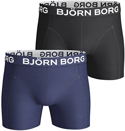Björn Borg 9999-1005-70101 Shorts SOLID 2p Men's Schwarz Blau L von Björn Borg
