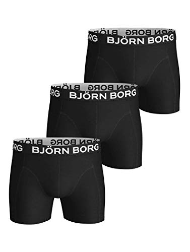 Björn Borg 9999-1076-90011 Shorts Solids 3p Men's Schwarz XL von Björn Borg