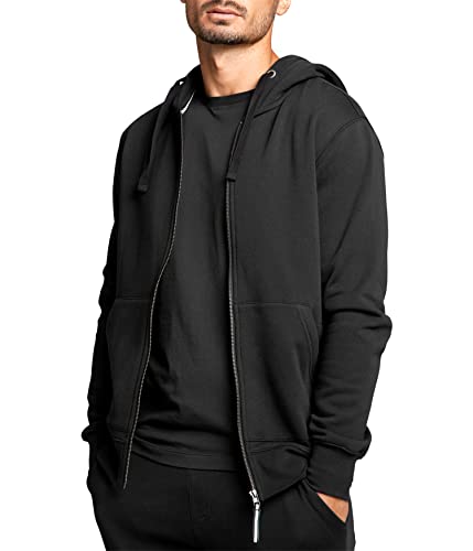 Björn Borg 9999-1473-90651 Centre Zip Hoodie Sweatshirt Men's Schwarz L von Björn Borg