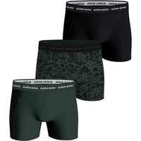 Björn Borg Cotton Stretch Trunk Boxer Short 3er Pack Herren in mehrfarbig, Größe: M von Björn Borg