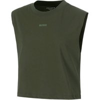 Björn Borg Cropped Tank-Top Damen in dunkelgrün Björn Borg Cropped Tank-Top Damen in dunkelgrün von Björn Borg