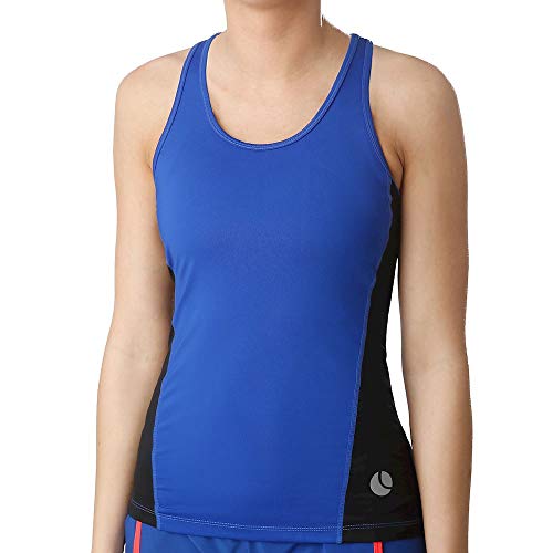 Björn Borg Damen, Coco Blocked Tank-Top Blau, Schwarz, L Oberbekleidung, L von Björn Borg