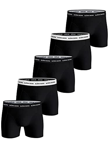 Björn Borg Herren Boxershorts Shorts Noos Solids 5p, Mehrfarbig, XXL Björn Borg Herren Boxershorts Shorts Noos Solids 5p, Mehrfarbig, XXL von Björn Borg