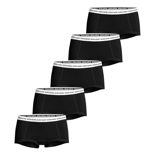 Björn Borg Logo Boxershorts Damen (5-Pack) - L von Björn Borg