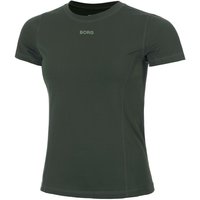 Björn Borg Sleek Slim T-Shirt Damen in dunkelgrün Björn Borg Sleek Slim T-Shirt Damen in dunkelgrün von Björn Borg