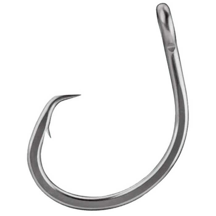 Bkk Monster Circle Single Eyed Hook Silber 14/0 von Bkk