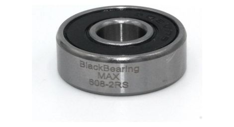 schwarzes lager 608 2rs max 8 x 22 x 7 mm von Black Bearing