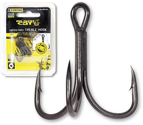 Black Cat DG Coating 4/0 Curved Point Drilling 5Stück Black Cat DG Coating 4/0 Curved Point Drilling 5Stück von Black Cat