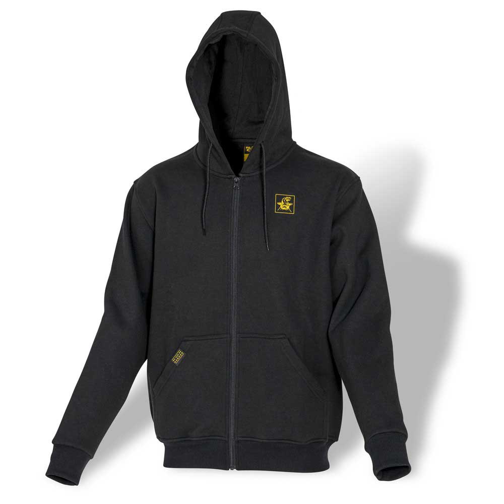 Black Cat Full Zip Sweatshirt Schwarz L Mann von Black Cat