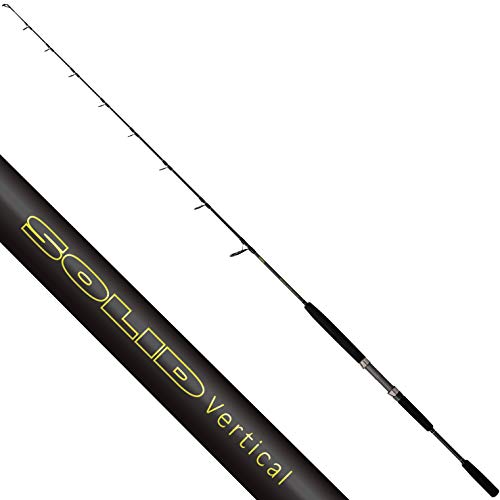 Black Cat Premium Welsrute Solid Vertical Vollcarbon-Angelrute mit 30 Tonnen Blank Wels Angeln Vertikalangeln Wurfgewicht 50-200g, Schwarz, 1,80 m Black Cat Premium Welsrute Solid Vertical Vollcarbon-Angelrute mit 30 Tonnen Blank Wels Angeln Vertikalangeln Wurfgewicht 50-200g, Schwarz, 1,80 m von Black Cat