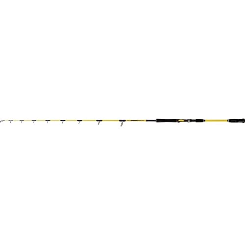 Black Cat Qualitäts-Angelrute Freestyle Fireball V-JIG Spinnrute Welsrute Vertikal-Angeln Wurfgewicht 225g, Schwarz-Gelb, 1,90 m Black Cat Qualitäts-Angelrute Freestyle Fireball V-JIG Spinnrute Welsrute Vertikal-Angeln Wurfgewicht 225g, Schwarz-Gelb, 1,90 m von Black Cat