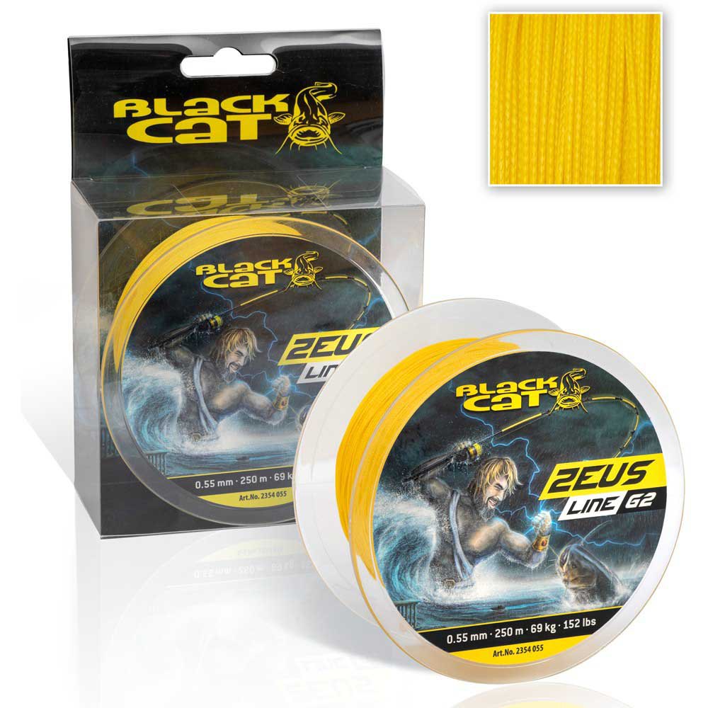 Black Cat Zeus G2 250 M Braided Line Durchsichtig 0.380 mm Black Cat Zeus G2 250 M Braided Line Durchsichtig 0.380 mm von Black Cat