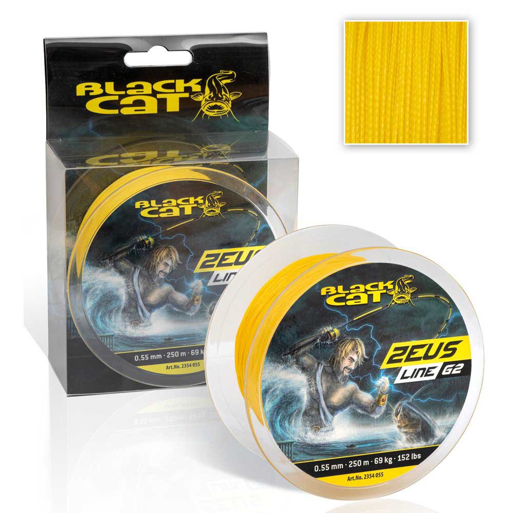 Black Cat Zeus G2 400 M Braided Line Durchsichtig 0.380 mm von Black Cat