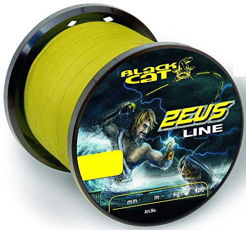 Black Cat Zeus Line Schnur - 3000m Wallerschnur, Durchmesser/Tragkraft:0.60mm / 59kg Black Cat Zeus Line Schnur - 3000m Wallerschnur, Durchmesser/Tragkraft:0.60mm / 59kg von Black Cat