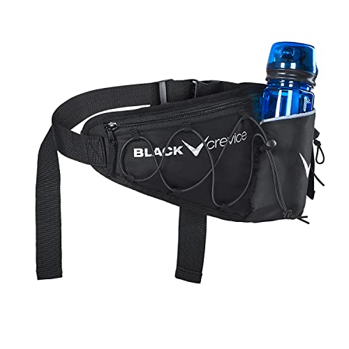 BLACK CREVICE Trinkgürtel I Laufgürtel mit integrierter 0,5l Trinkflasche I Hauptfach mit zusätzlichem Accessoirefach I verstellbare Hüftgurt I gepolstertes Rückenteil I 100% Polyester BLACK CREVICE Trinkgürtel I Laufgürtel mit integrierter 0,5l Trinkflasche I Hauptfach mit zusätzlichem Accessoirefach I verstellbare Hüftgurt I gepolstertes Rückenteil I 100% Polyester von Black Crevice