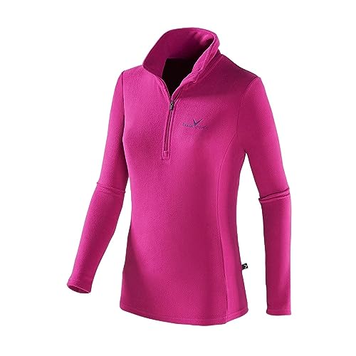 Black Crevice Damen Fleece Skirolli, Magenta/violett, 46 von Black Crevice