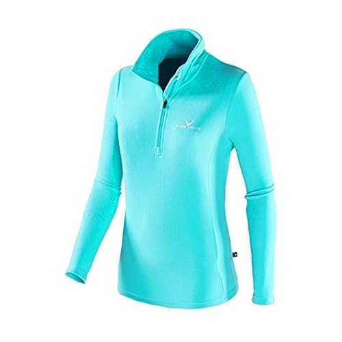 Black Crevice Damen Fleece Skirolli, blau/weiß, 42 Black Crevice Damen Fleece Skirolli, blau/weiß, 42 von Black Crevice