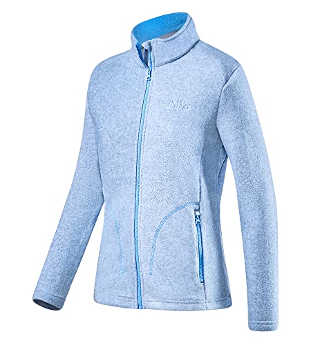 Black Crevice Damen Fleecejacke, silber, 40 Black Crevice Damen Fleecejacke, silber, 40 von Black Crevice