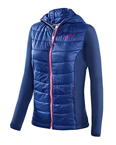 Black Crevice Damen Hybrid Kapuzenjacke, navy, Gr. 42 Black Crevice Damen Hybrid Kapuzenjacke, navy, Gr. 42 von Black Crevice