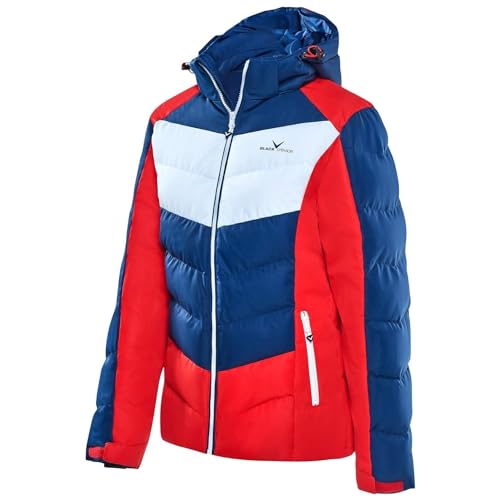 Black Crevice Damen Skijacke, blau/rot/weiß, 46 Black Crevice Damen Skijacke, blau/rot/weiß, 46 von Black Crevice